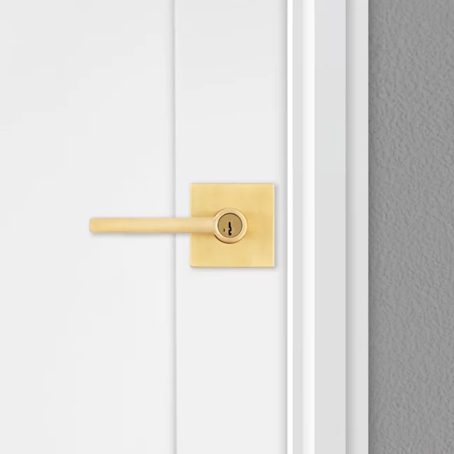 Halifax Lever (Square) - Keyed - featuring SmartKey