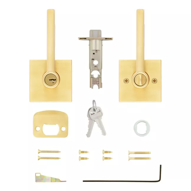 Halifax Lever (Square) - Keyed - featuring SmartKey