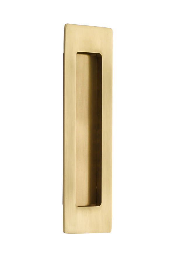 Emtek 220307US7 7" Modern Rectangular Flush Pull French Antique Brass Finish