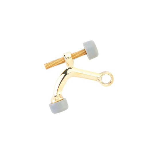 Emtek 2241US3NL Hinge Pivot Stop Unlacquered Brass Finish