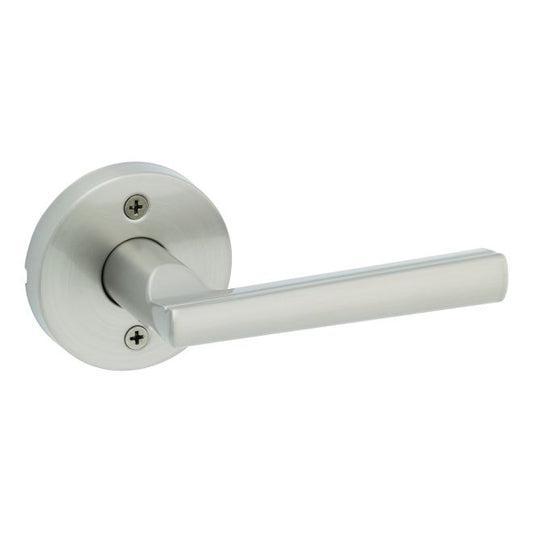 Kwikset 788MRLRDT-15 Montreal Lever with Round Rose Half Dummy Door Lock Satin Nickel Finish