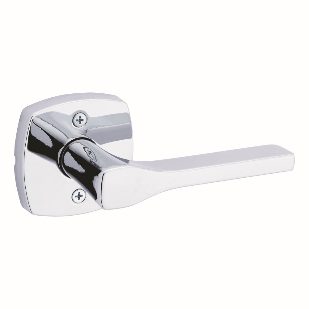 Kwikset 788TPLMDT-26 Tripoli Lever with Midtown Rose Half Dummy Bright Chrome Finish