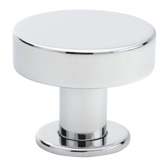 Emtek 86321US26 Cadet 1" Cabinet Knob Polished Chrome Finish