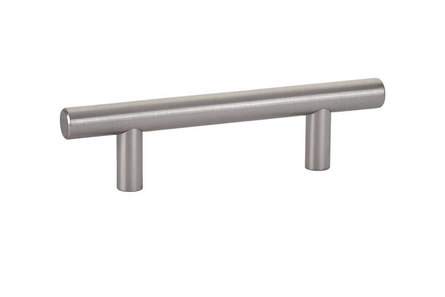 Emtek 86358US15 Brass Bar Cabinet Pull with 3" Center to Center Satin Nickel Finish