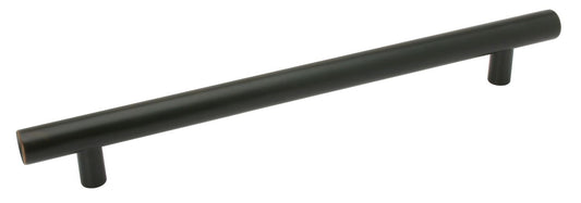 Emtek 86362US10B Brass Bar Cabinet Pull with 6" Center to Center Oil Rubbed Bronze Finish