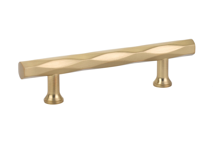 Emtek 86428US4 Tribeca Cabinet Pull with 3-1/2" Center to Center Satin Brass Finish