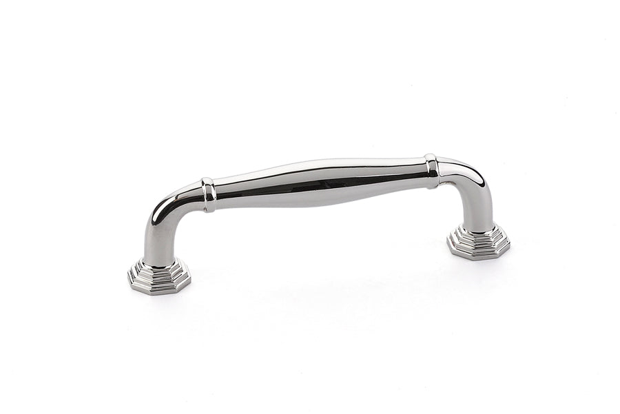 Emtek 86471US14 Blythe Cabinet Pull with 3-1/2" Center to Center Polished Nickel Lifetime Finish