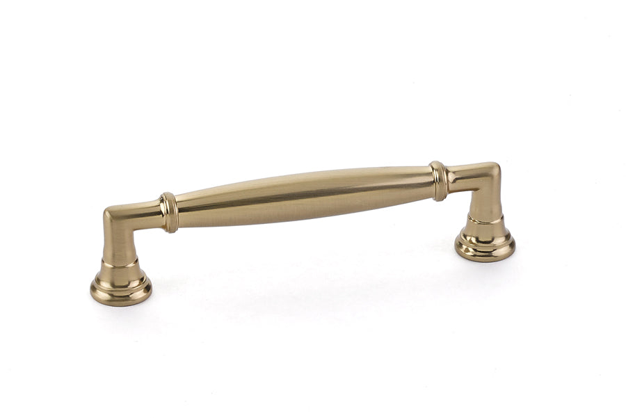 Emtek 86476US4 Westwood Cabinet Pull with 4" Center to Center Satin Brass Finish