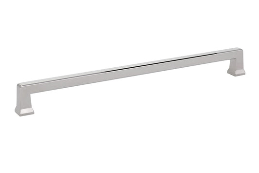 Emtek 86485US14 Alexander Cabinet Pull with 10" Center to Center Polished Nickel Lifetime Finish