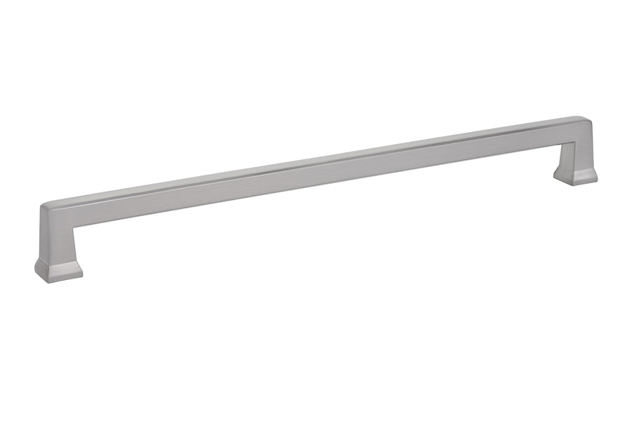 Emtek 86485US15 Alexander Cabinet Pull with 10" Center to Center Satin Nickel Finish