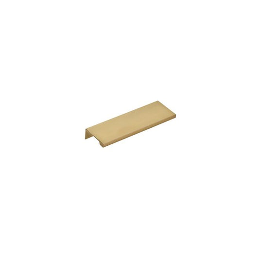 Emtek 87110US4 Edge Cabinet Pull with 4" Center to Center Satin Brass Finish