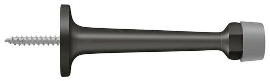 Deltana BDS30U10B 3-1/4" Baseboard Door Bumper; Solid Brass; Oil Rubbed Bronze Finish