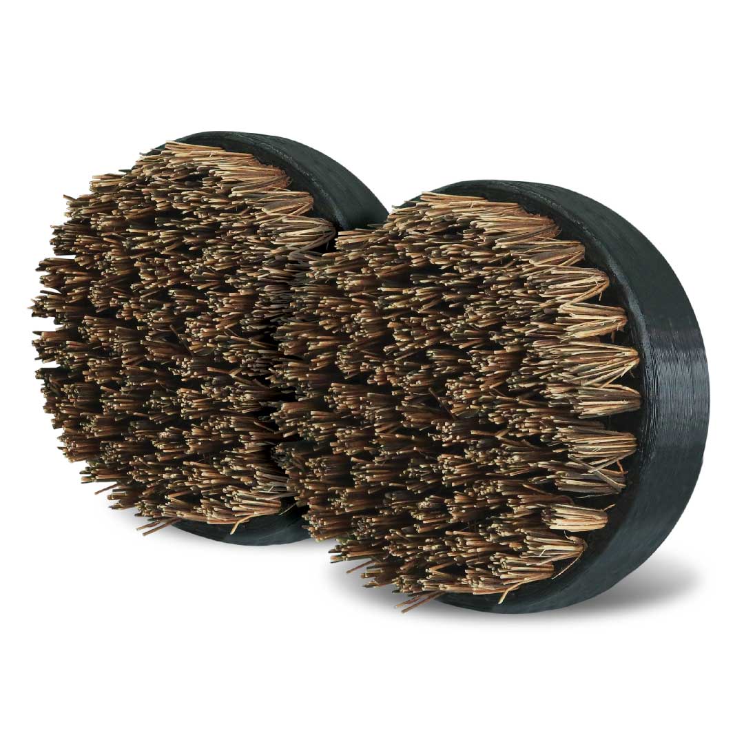 All-natural Palmyra palm bristle pads outperform metal scrubbers. The ...