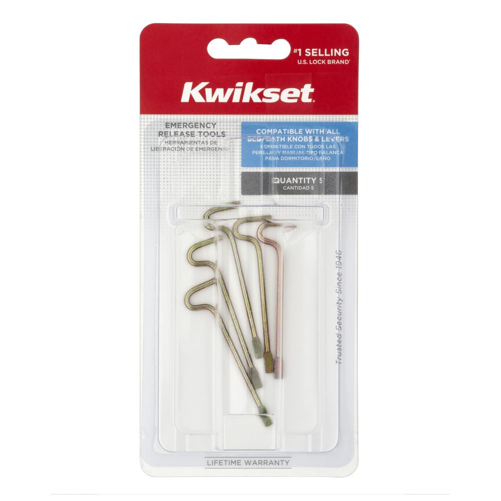 Kwikset CP01087 Kwikset Emergency Key Pack of 5