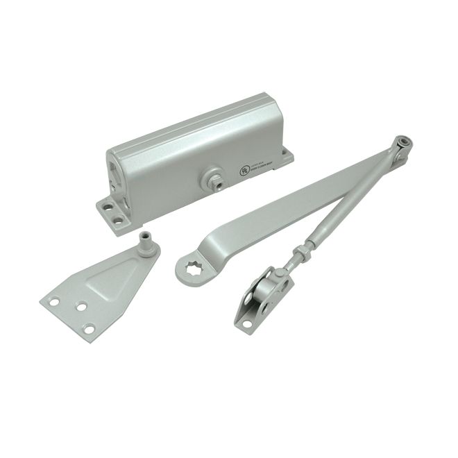 Deltana DC50-ALUM DC50 Door Closer; Aluminum Finish