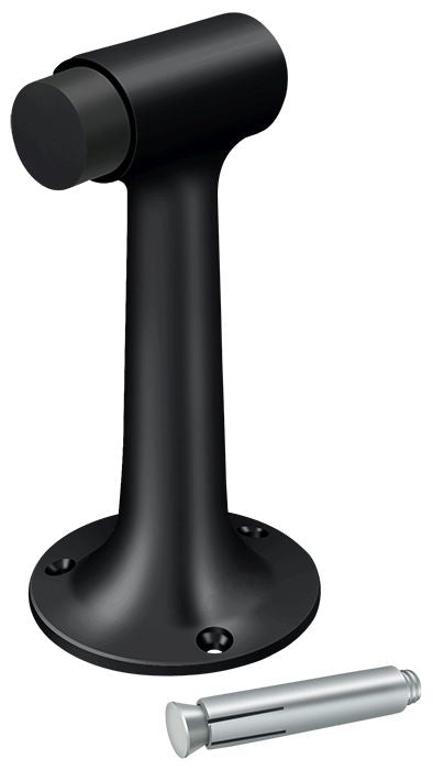 Deltana DSF600U19 Floor Mount; 6" Bumper; Heavy Duty; Black Finish