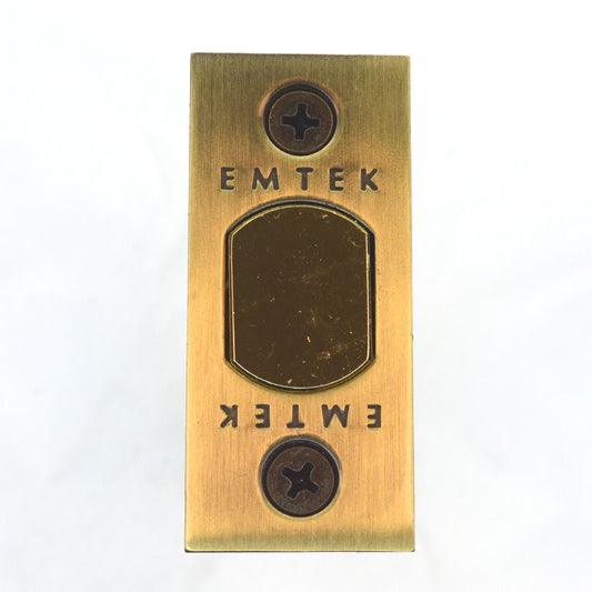 Emtek EMDBL238S7 Square Deadbolt Latch 2-3/8" Backset French Antique Brass Finish