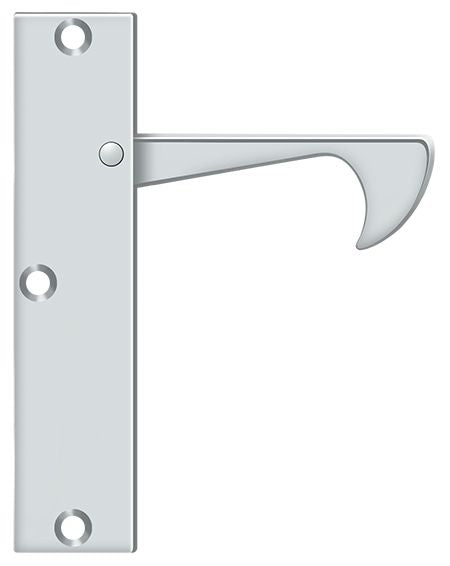 Deltana EPT425U26 Edge Pulls-Thin; 4-1/4"; Bright Chrome Finish