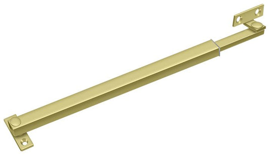 Deltana FCA12U3 12" Friction Casement Adjuster; Bright Brass Finish