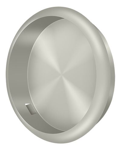 Deltana FP221RU15 Flush Pull; Round; 2-1/8" Diameter; Satin Nickel Finish