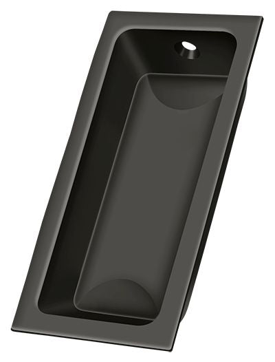 Deltana FP227U10B Flush Pull; Large; 3-5/8" x 1-3/4" x 1/2"; Oil Rubbed Bronze Finish