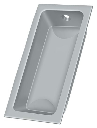 Deltana FP227U26D Flush Pull; Large; 3-5/8" x 1-3/4" x 1/2"; Satin Chrome Finish