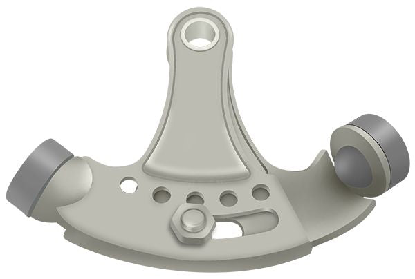 Deltana HPA69U15 Hinge Pin Stop; Hinge Mounted; Adjustable; Satin Nickel Finish