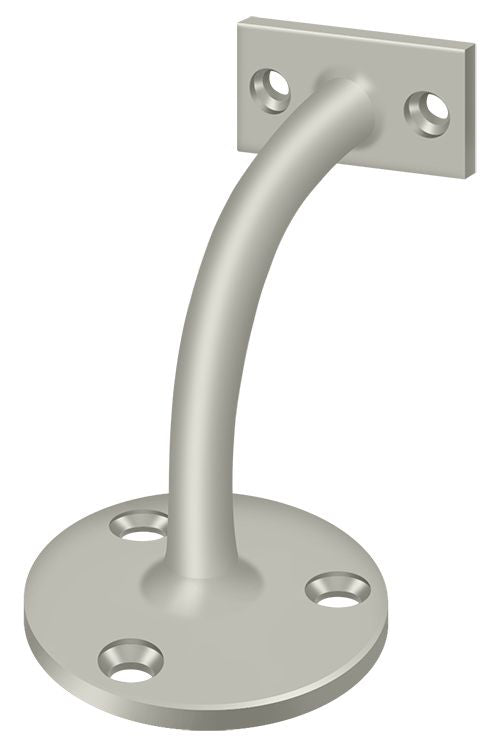 Deltana HRC175U15 Hand Rail Brackets; 3-3/16" Projection Light Duty; Satin Nickel Finish