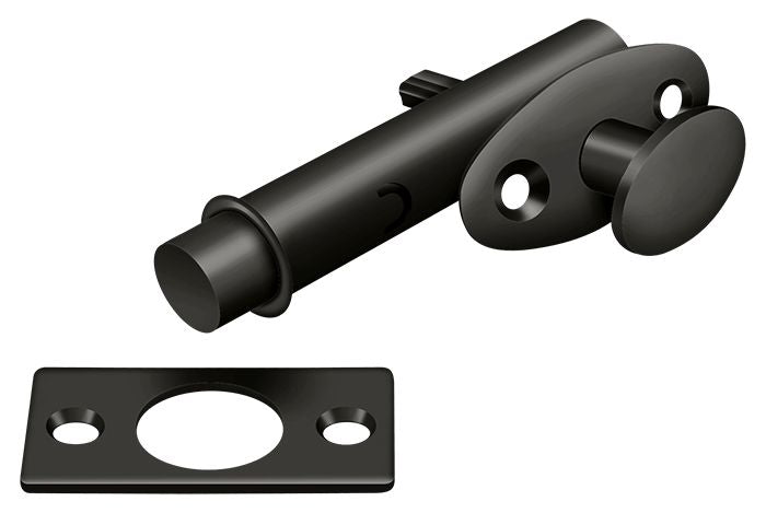 Deltana MB175U10B Mortise Bolt; Oil Rubbed Bronze Finish