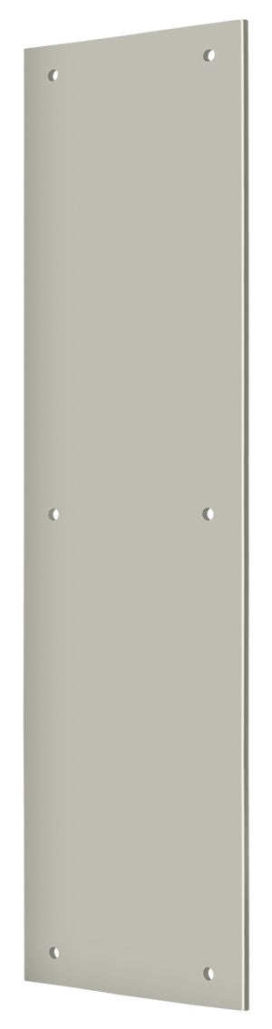 Deltana PP3515U15 Push Plate 3-1/2" x 15"; Satin Nickel Finish