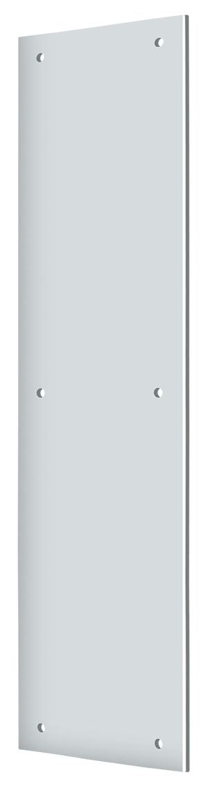 Deltana PP3515U26 Push Plate 3-1/2" x 15"; Bright Chrome Finish