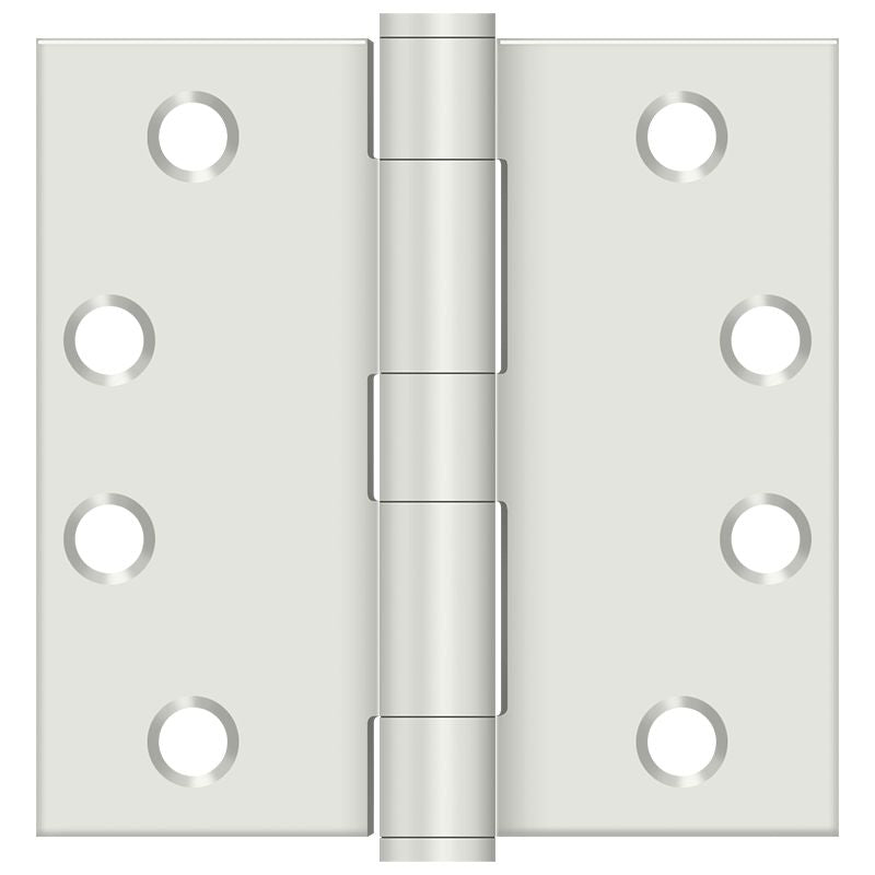 Deltana S44HDUSPW 4" x 4" Square Hinge; Heavy Duty; White Finish