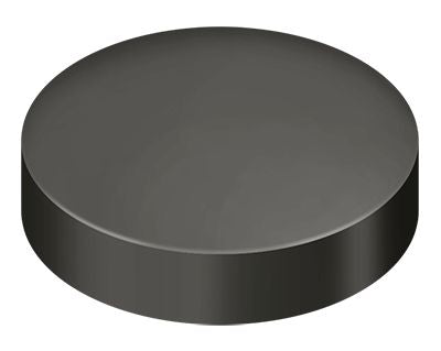 Deltana SCF100U10B Screw Cover; Round; Flat; 1" Diameter; Oil Rubbed Bronze Finish