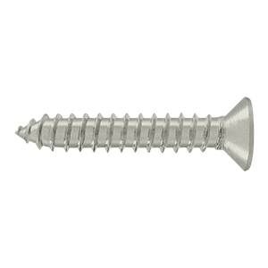 Deltana SCWB12125U15.BG Bag of 100 Wood Screws; SB; #12 x 1-1/4"; Satin Nickel Finish