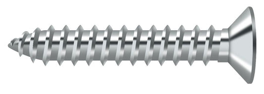 Deltana SCWB12125U26 Wood Screw; SB; #12 x 1-1/4"; Bright Chrome Finish