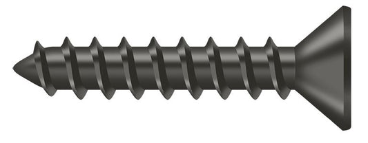 Deltana SCWS1010U10B Wood Screw; ST; #10 x 1"; Oil Rubbed Bronze Finish