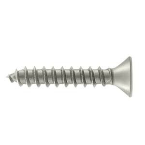 Deltana SCWS12125U15.BG Bag of Wood Screws; ST; #12 x 1-1/4"; Satin Nickel Finish