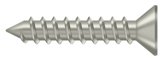 Deltana SCWS12125U15 Wood Screw; ST; #12 x 1-1/4"; Satin Nickel Finish