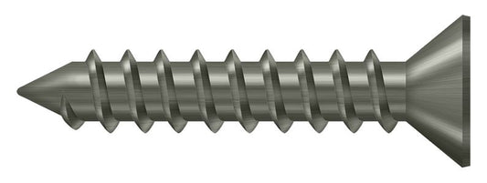 Deltana SCWS12125U15A Wood Screw; ST; #12 x 1-1/4"; Antique Nickel Finish