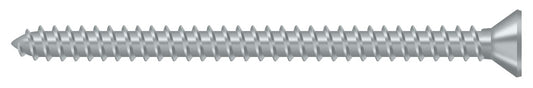 Deltana SCWS925U26D Wood Screw; Steel; #9 x 2-1/2"; Satin Chrome Finish