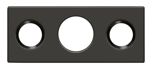 Deltana SP7FBR10B Strike Plate For 7" Flush Bolt; Oil Rubbed Bronze Finish