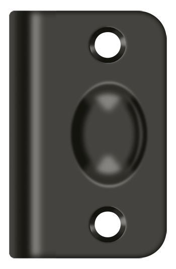 Deltana SPB349U10B Strike Plate for Ball Catch and Roller Catch; Oil Rubbed Bronze Finish